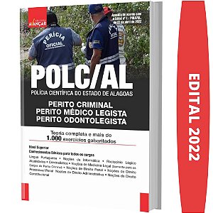 Apostila POLC AL - PERITO CRIMINAL - MÉDICO E ODONTOLEGISTA