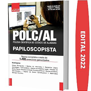 Apostila Concurso POLC AL - PAPILOSCOPISTA
