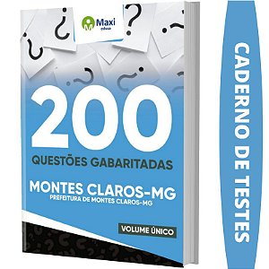Apostila Montes Claros MG - Caderno de Testes