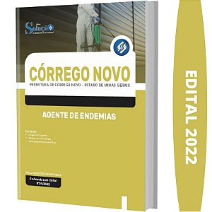 Apostila Prefeitura Córrego Novo MG - Agente de Endemias