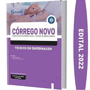 Apostila Córrego Novo MG - Técnico em Enfermagem