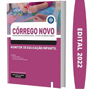 Apostila Córrego Novo MG - Monitor de Educação Infantil