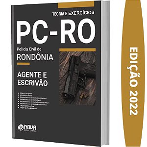 Apostila Concurso PC RO - Agente e Escrivão