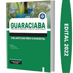 Apostila Concurso Guaraciaba Vigilante Sanitário e Ambiental