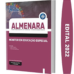 Apostila Concurso Almenara MG - Monitor em Educação Especial