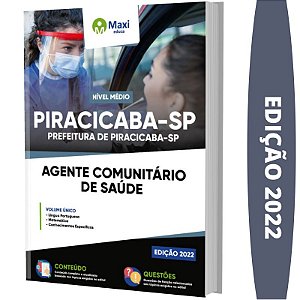 Apostila Prefeitura Piracicaba SP - Agente Comunitário Saúde