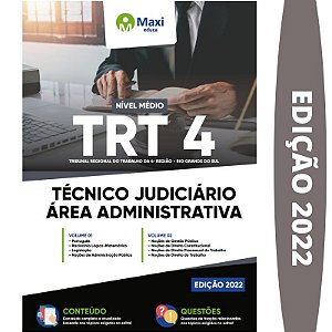 Apostila TRT 4 - Técnico Judiciário - Área Administrativa