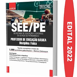 Apostila Concurso SEE PE - PROFESSOR DE FÍSICA