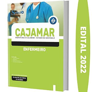Apostila Concurso Cajamar SP - Enfermeiro