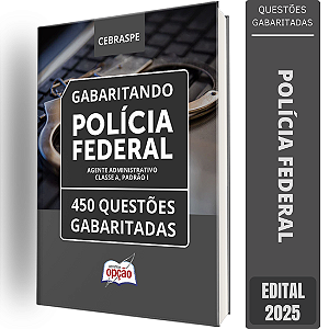 Caderno de Testes PF 2025 - Agente Administrativo Polícia Federal