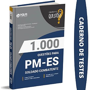 Livro de Questões Gabaritadas PM ES - Soldado Combatente