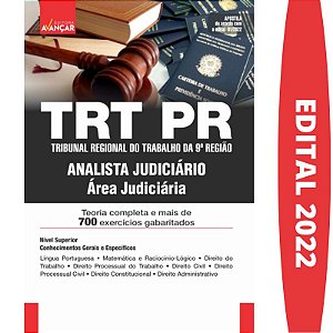 Apostila TRT PR 9 - ANALISTA JUDICIÁRIO ÁREA JUDICIÁRIA