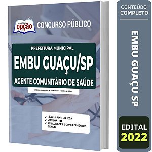 Apostila Embu Guaçu SP - Agente Comunitário de Saúde