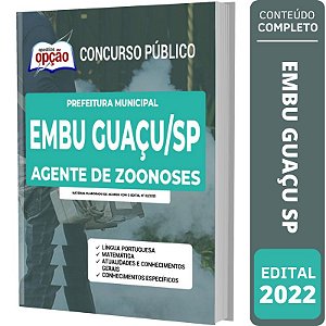 Apostila Concurso Embu Guaçu SP - Agente de Zoonoses