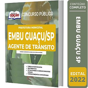 Apostila Concurso Embu Guaçu SP - Agente de Trânsito