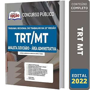 Apostila TRT MT - Analista Judiciário - Área Administrativo