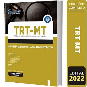 Apostila Concurso TRT MT - Analista - Área Administrativa
