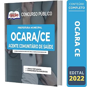 Apostila Concurso Ocara CE - Agente Comunitário de Saúde