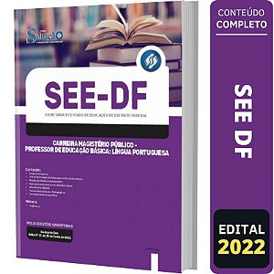 Apostila SEE DF Professor Educação Básica Língua Portuguesa