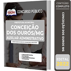 Apostila Conceição dos Ouros MG - Auxiliar Administrativo
