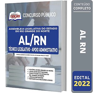 Apostila AL RN - Técnico Legislativo - Apoio Administrativo