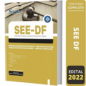 Apostila Concurso SEE DF - Direito e Legislação