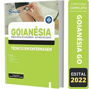 Apostila Concurso Goianésia GO - Técnico em Enfermagem