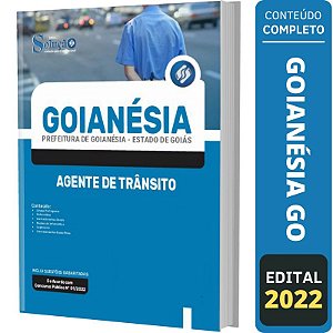 Apostila Concurso Goianésia GO - Agente de Trânsito
