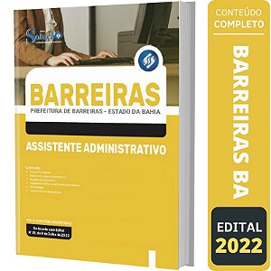 Apostila Prefeitura Barreiras BA - Assistente Administrativo
