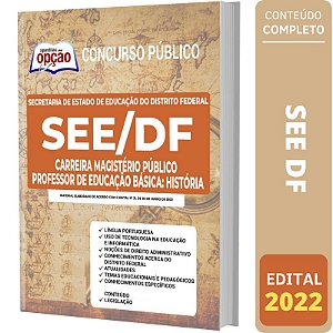 Apostila SEE DF - Professor de Educação Básica: História