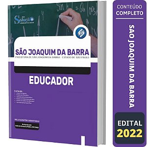 Apostila Concurso São Joaquim da Barra SP - Educador