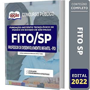 Apostila FITO SP - Professor de Desenvolvimento Infantil