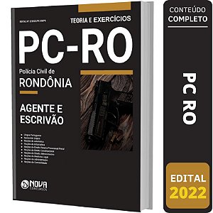 Apostila Concurso PC RO - Agente e Escrivão de Polícia