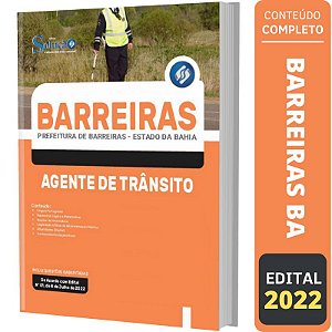 Apostila Prefeitura Barreiras BA - Agente de Trânsito