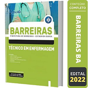 Apostila Prefeitura Barreiras BA - Técnico em Enfermagem