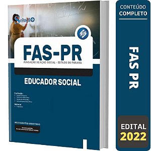 Apostila Concurso FAS PR - Educador Social