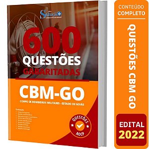 Apostila Caderno de Testes CBM GO - Questões Gabaritadas