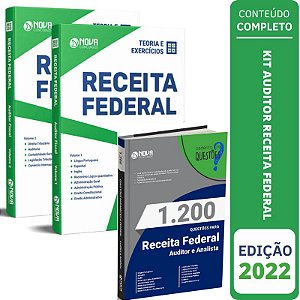 Kit Apostila Receita Federal Auditor Fiscal + Questões