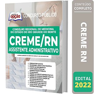 Apostila Concurso CREME RN - Assistente Administrativo