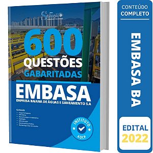 Caderno de Questões EMBASA - Questões Gabaritadas