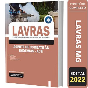 Apostila Concurso Lavras MG - Agente de Combate às Endemias