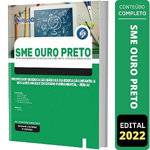 Apostila SME Ouro Preto MG - Ensino Fundamental - PEB-AI