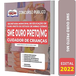 Apostila SME Ouro Preto MG - Cuidador de Crianças