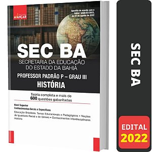 Apostila Concurso SEC BA - PROFESSOR DE HISTÓRIA