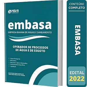 Apostila EMBASA - Operador de Processos de Água e Esgoto