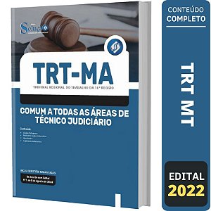 Apostila TRT MA - Técnico Judiciário - Comum Todos os Cargos