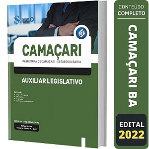 Apostila Prefeitura Camaçari BA - Auxiliar Legislativo