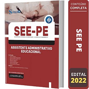 Apostila SEE PE - Assistente Administrativo Educacional