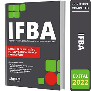 Ensino profissionalizante: IFBA Prosel 2023