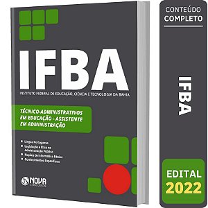 Apostila Concurso IFBA Técnico - Assistente em Administração